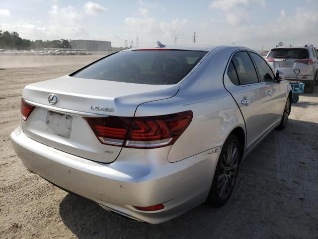 Photo 4 from auction – 2013 LEXUS LS 460 with VIN JTHCL5EF0D5016396