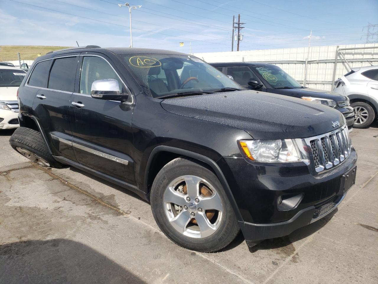 JEEP GRAND CHER 2012 with VIN 1C4RJFCG3CC343727 - Photo from auction