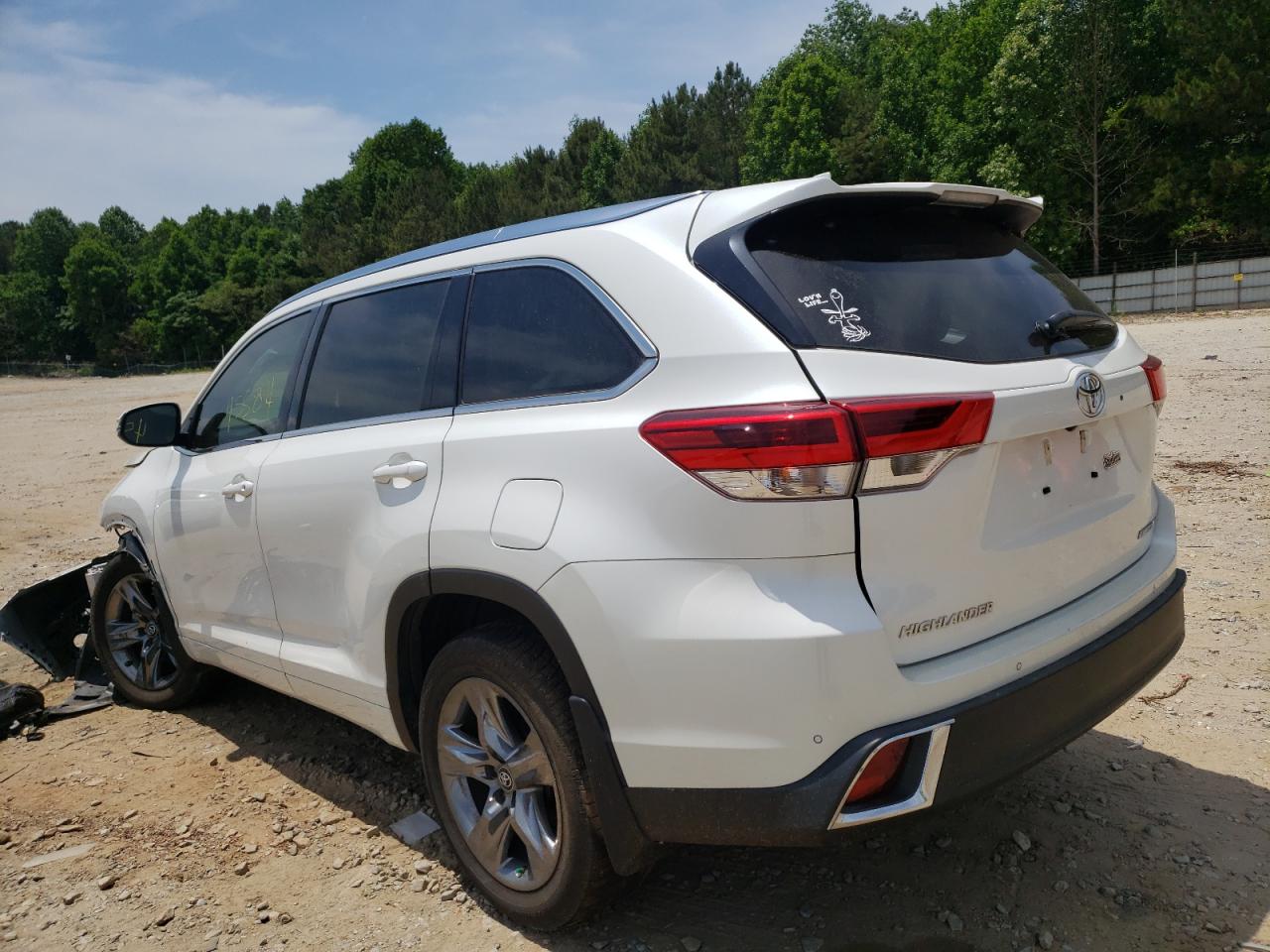 Photo 3 from auction – 2018 TOYOTA HIGHLANDER with VIN 5TDDZRFH9JS881417