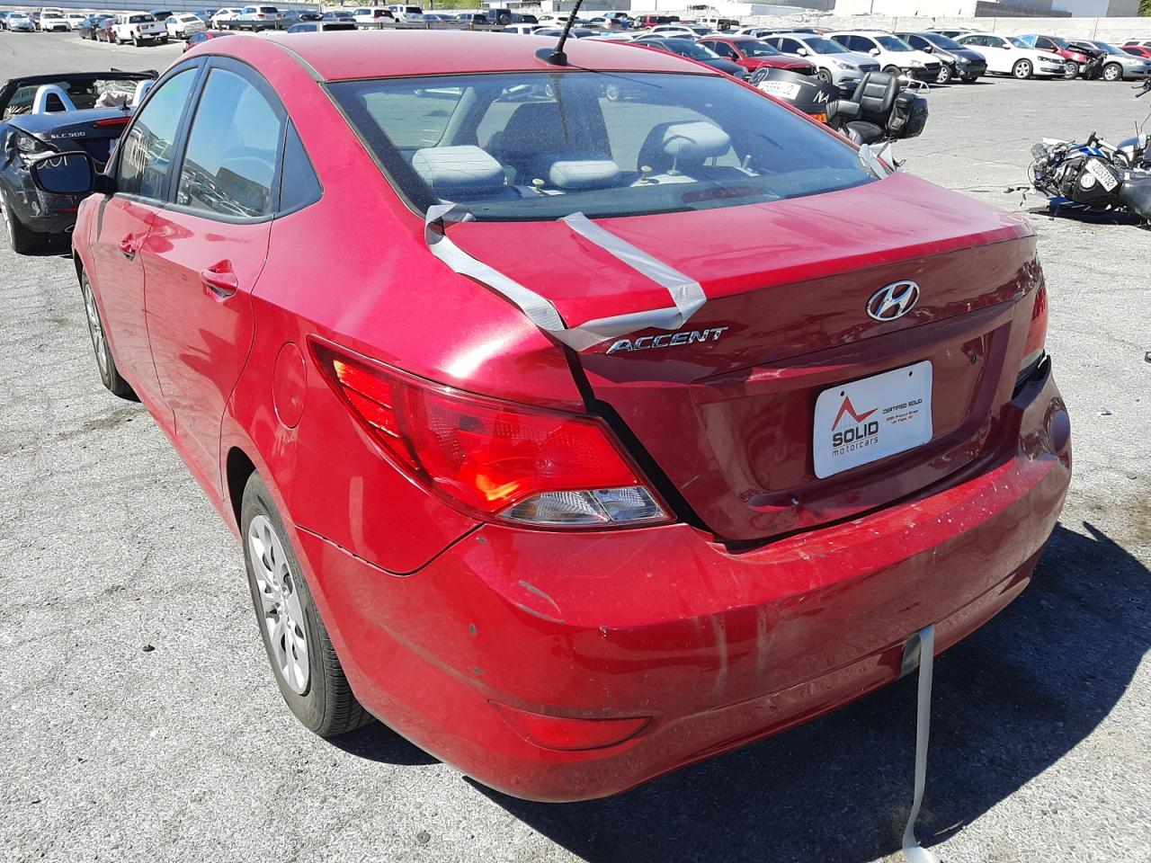 Photo 3 from auction – 2016 HYUNDAI ACCENT SE with VIN KMHCT4AEXGU000804