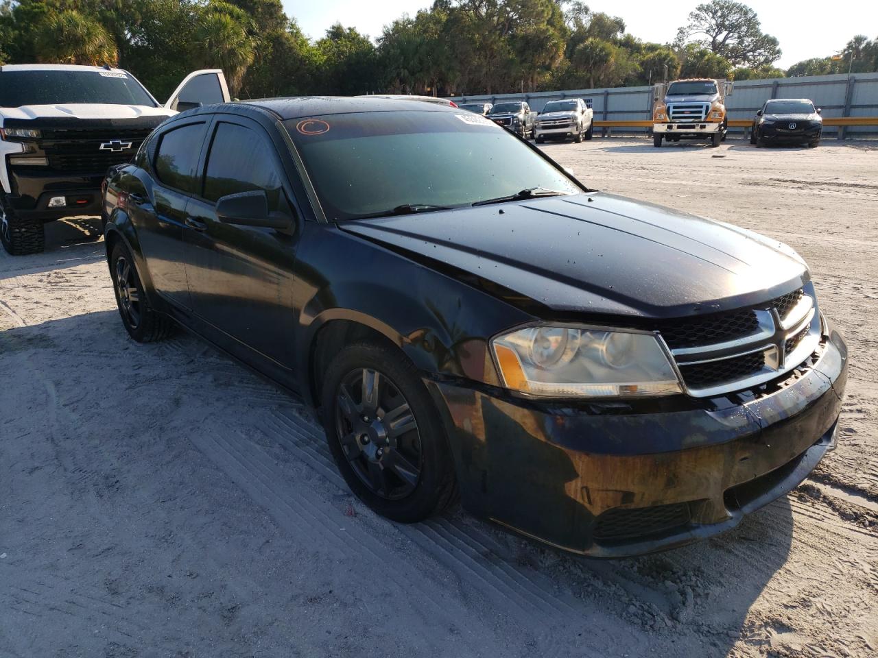Photo 9 from auction – 2014 DODGE AVENGER SE with VIN 1C3CDZAB5EN168687