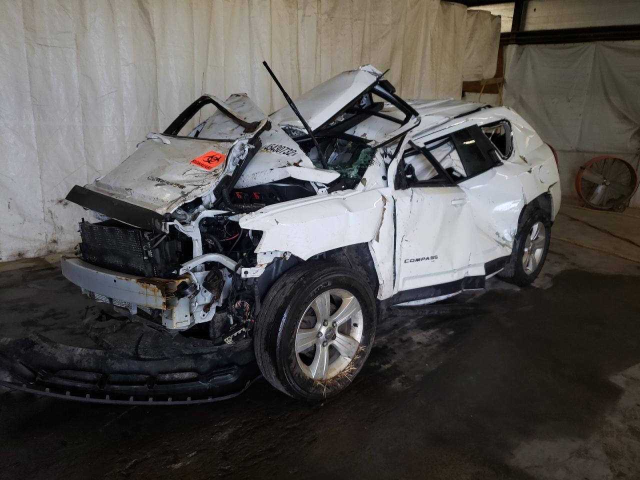 Photo 2 from auction – 2015 JEEP COMPASS SP with VIN 1C4NJDBB9FD356764