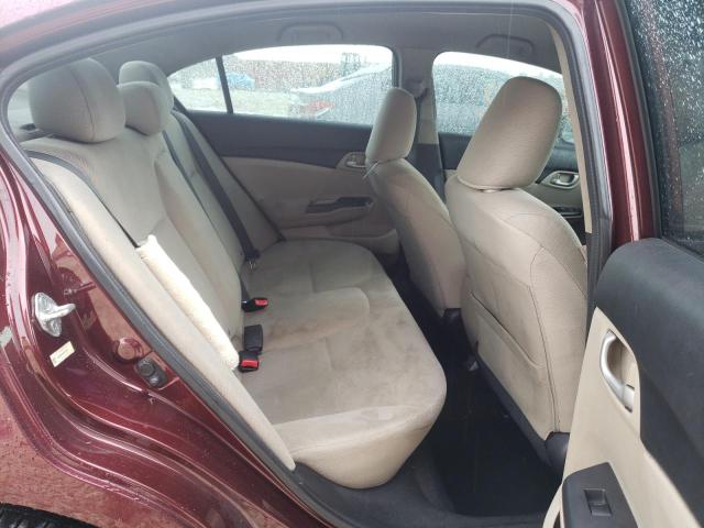 Photo 6 from auction – 2013 HONDA CIVIC LX with VIN 19XFB2F56DE252805