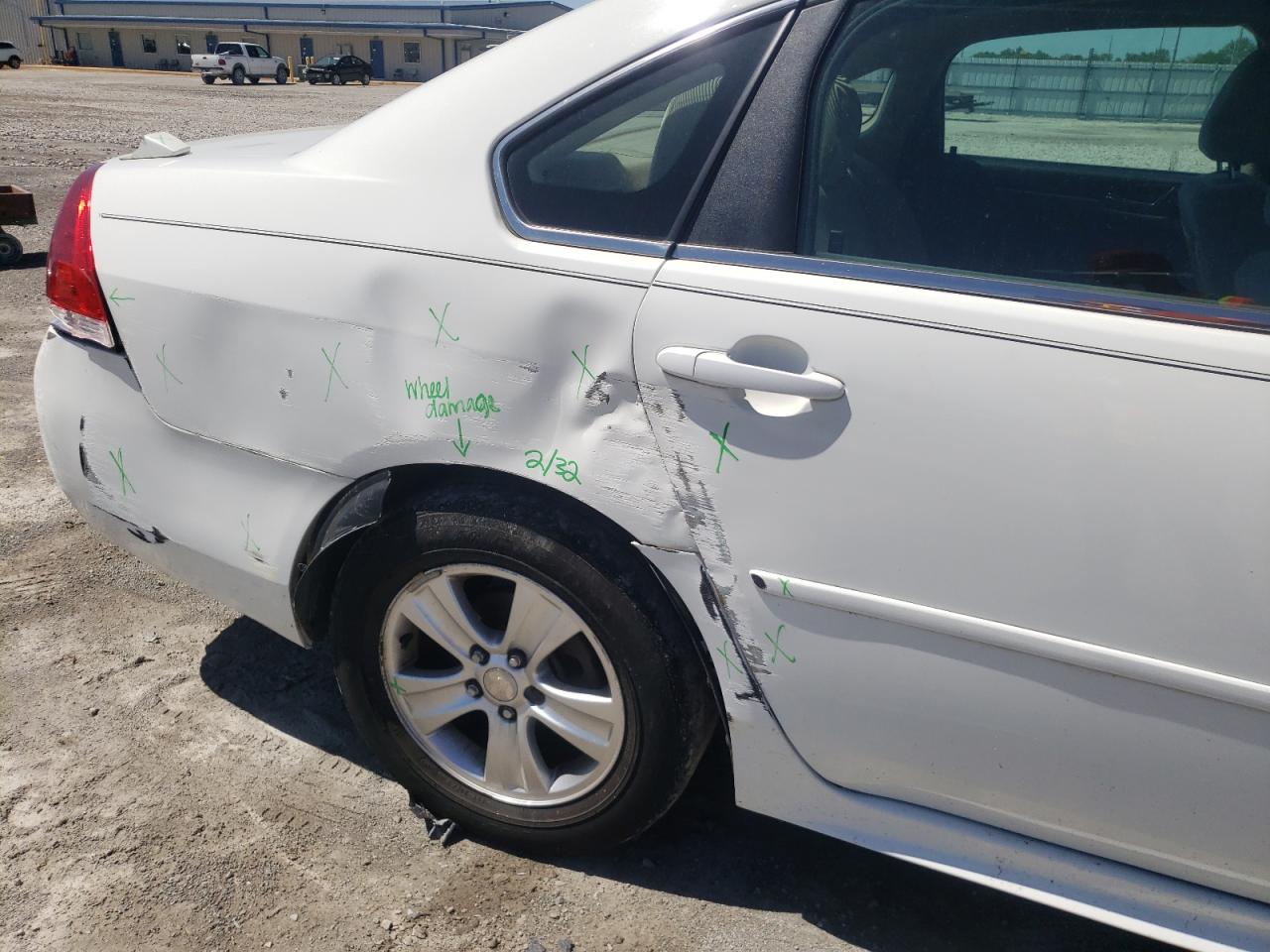 Photo 9 from auction – 2013 CHEVROLET IMPALA LS with VIN 2G1WF5E38D1104196