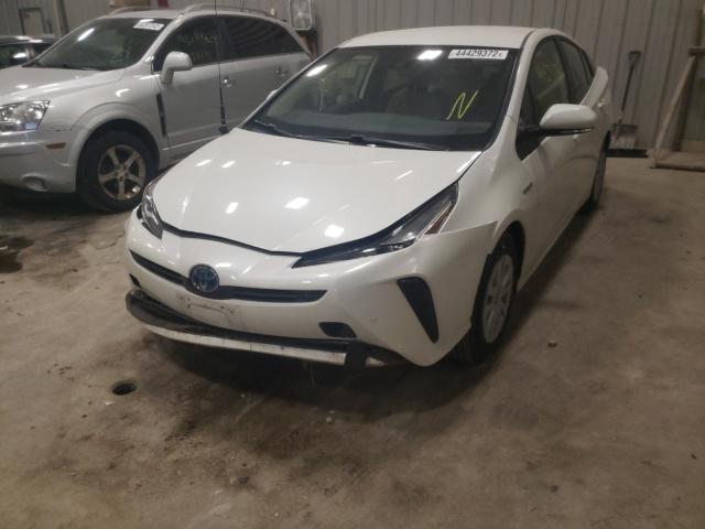 Photo 2 from auction – 2019 TOYOTA PRIUS with VIN JTDKARFU0K3097206