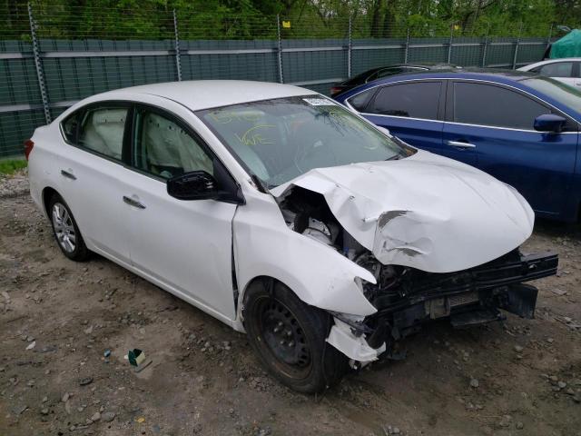 NISSAN SENTRA S 2018 with VIN 3N1AB7AP2JY329800 - Photo from auction