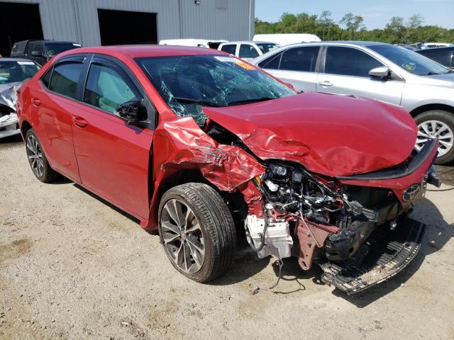 TOYOTA COROLLA L 2019 with VIN 5YFBURHE2KP891256 - Photo from auction