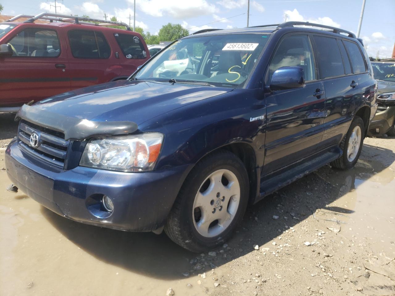 Photo 2 from auction – 2005 TOYOTA HIGHLANDER with VIN JTEEP21A250068307