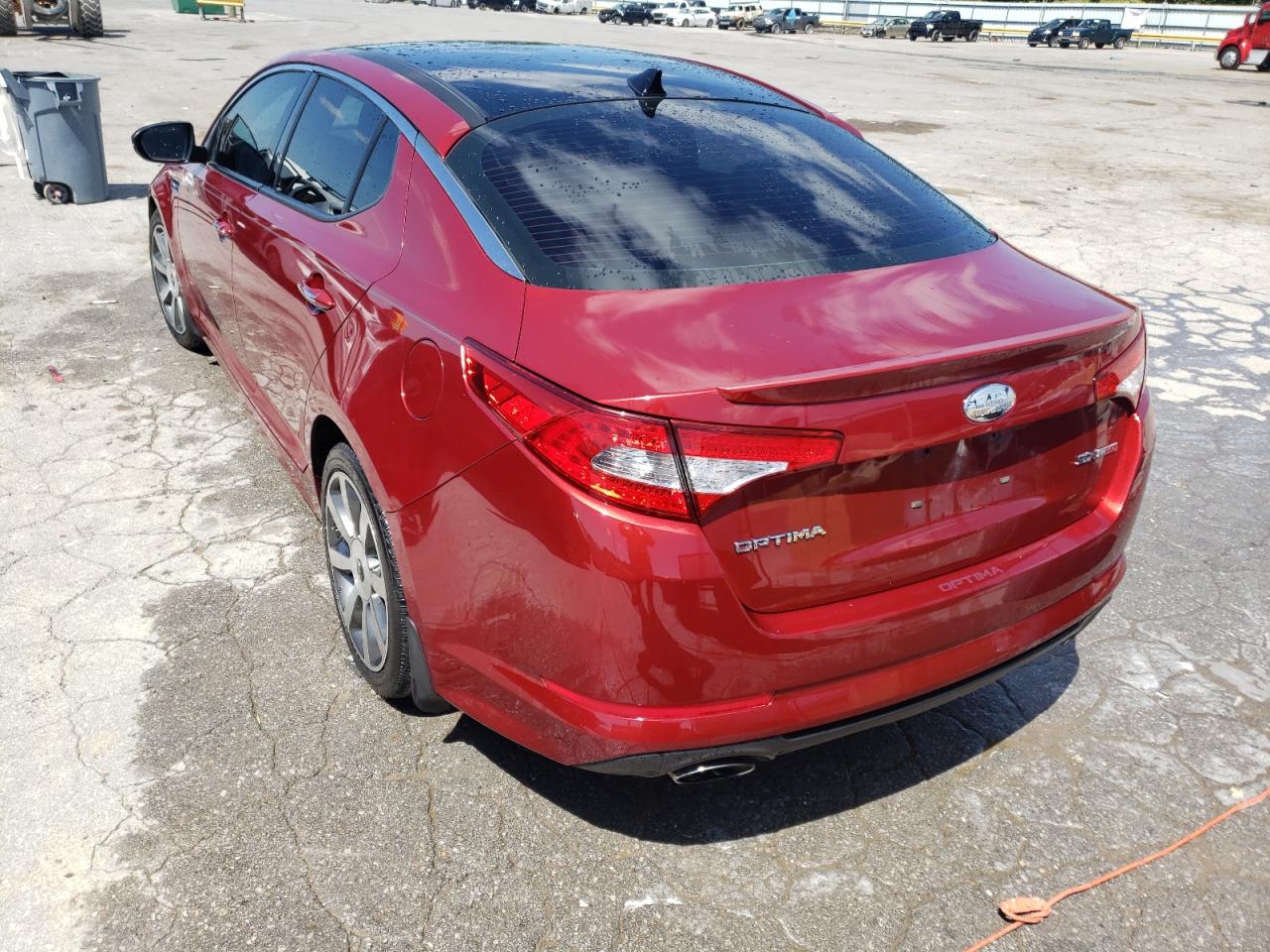 Photo 3 from auction – 2013 KIA OPTIMA SX with VIN 5XXGR4A66DG109954