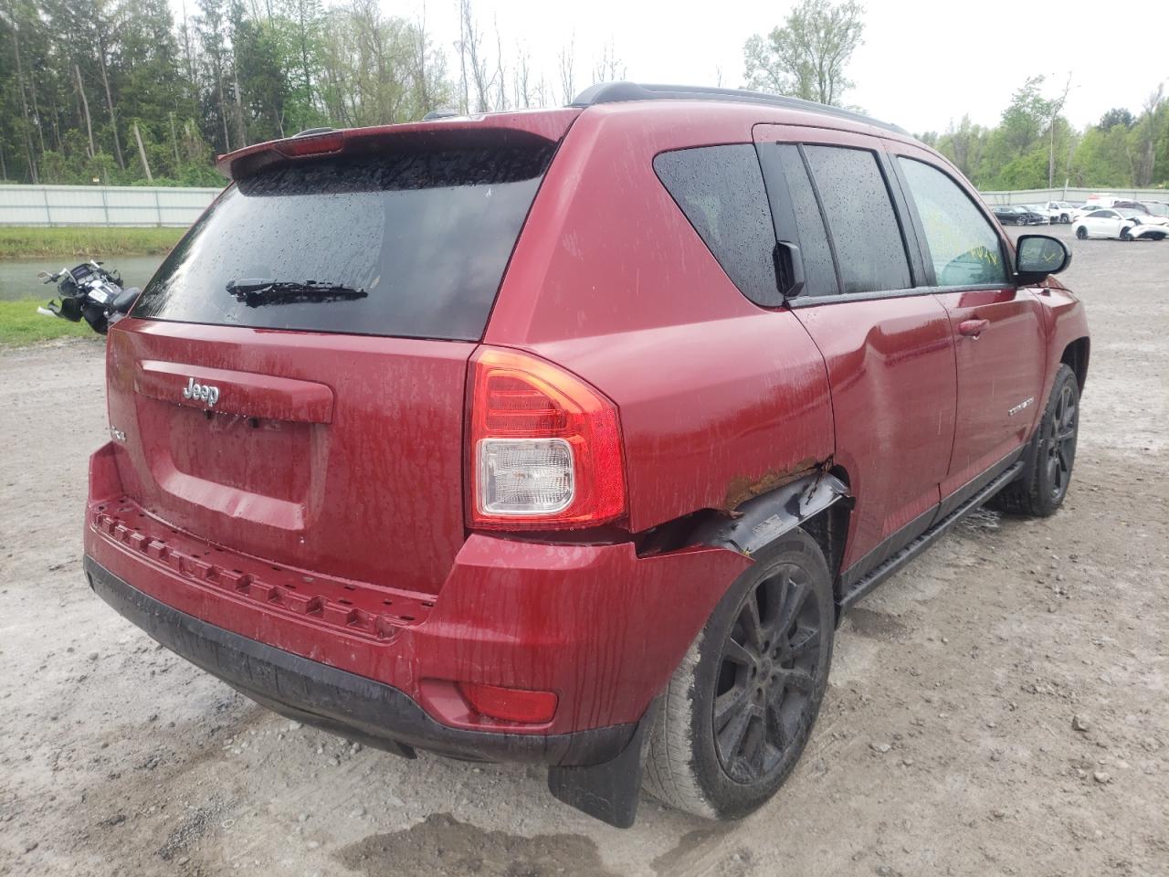 Photo 4 from auction – 2012 JEEP COMPASS LA with VIN 1C4NJDEB3CD689324