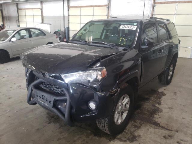 Photo 2 from auction – 2017 TOYOTA 4RUNNER SR with VIN JTEBU5JR2H5434955
