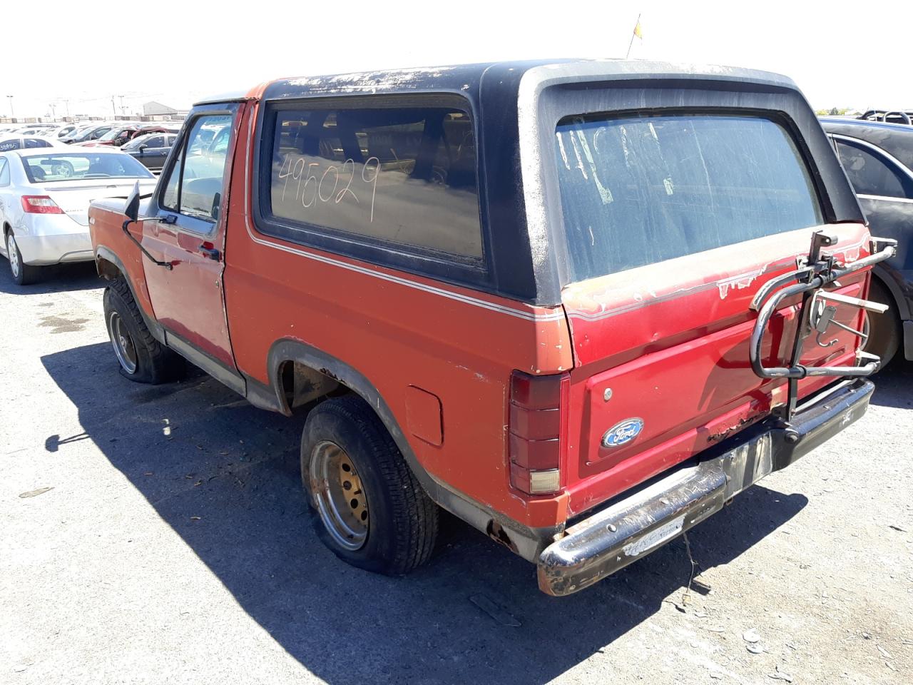 Photo 3 from auction – 1982 FORD BRONCO U10 with VIN 1FMEU15GXCLA53048