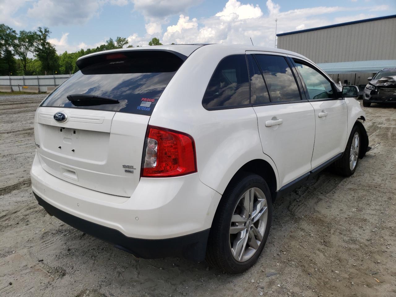 Photo 4 from auction – 2014 FORD EDGE SEL with VIN 2FMDK4JC0EBB09605