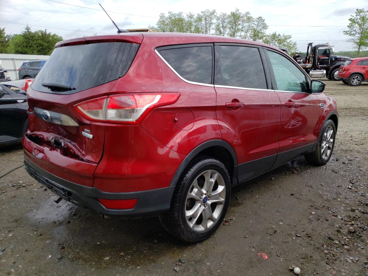 Photo 4 from auction – 2013 FORD ESCAPE SEL with VIN 1FMCU0HX6DUB20396