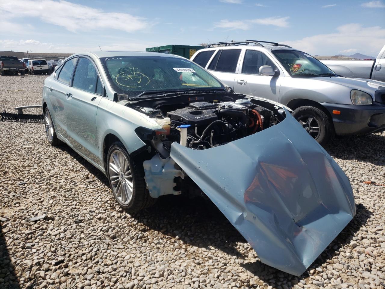 FORD FUSION SE 2014 with VIN 3FA6P0LU6ER316522 - Photo from auction