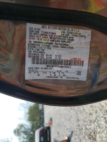 Photo 10 from auction – 2004 MERCURY SABLE LS P with VIN 1MEFM59S14A616062