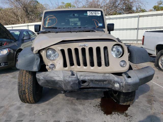 Photo 9 from auction – 2016 JEEP WRANGLER S with VIN 1C4AJWAG9GL252127