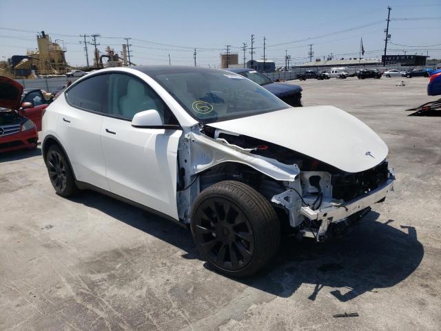 TESLA MODEL Y 2021 с VIN 5YJYGDEE2MF195696 - Фото с аукциона