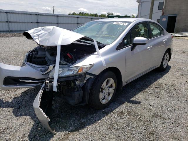 Photo 2 from auction – 2014 HONDA CIVIC LX with VIN 2HGFB2F56EH511123