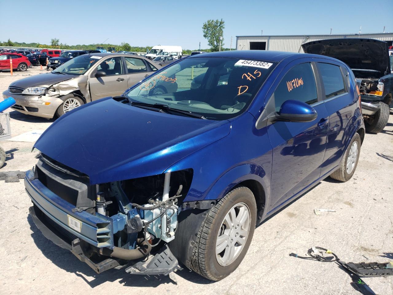 Photo 2 from auction – 2013 CHEVROLET SONIC LT with VIN 1G1JC6SB2D4239005