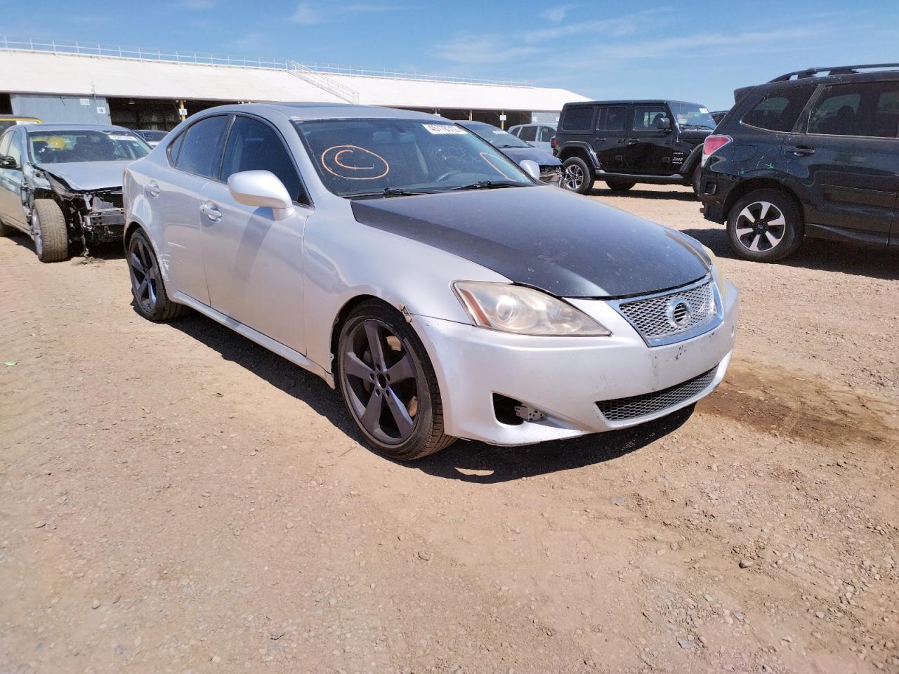 LEXUS IS 350 2006 with VIN JTHBE262665005227 - Photo from auction