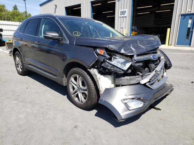 FORD EDGE TITAN 2015 with VIN 2FMTK4K96FBB35433 - Photo from auction
