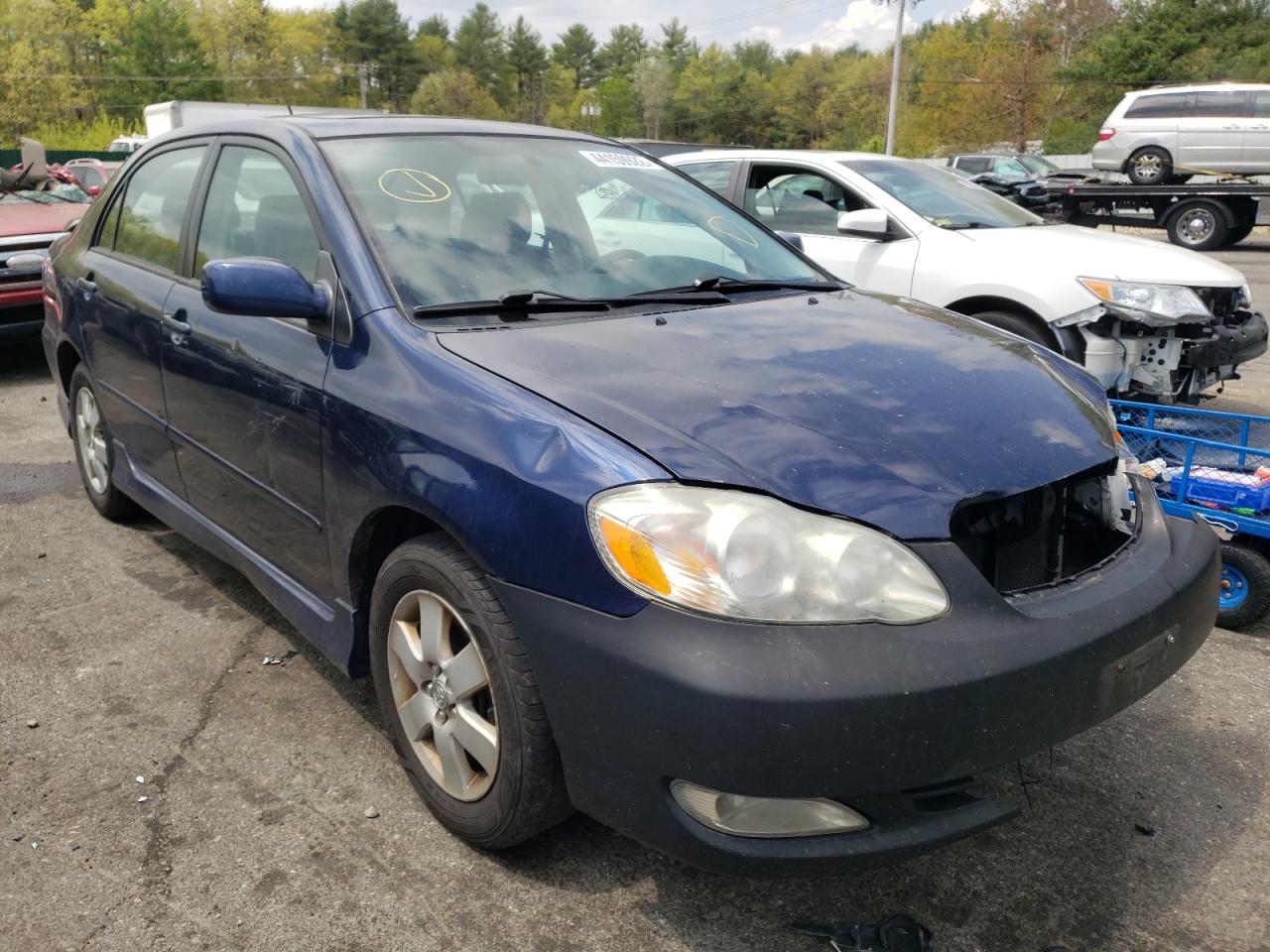 TOYOTA COROLLA CE 2005 with VIN 2T1BR32EX5C445786 - Photo from auction