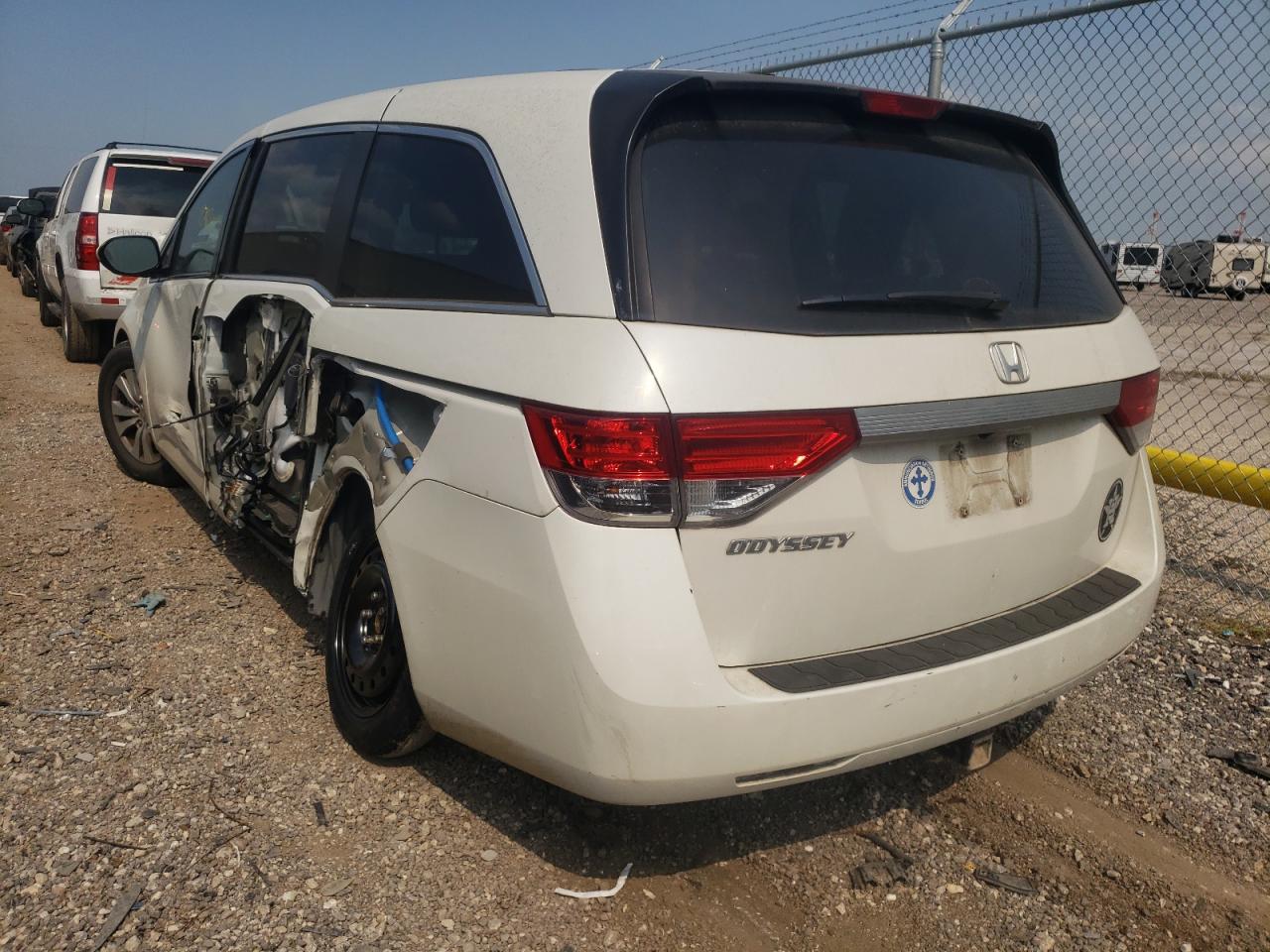 Photo 3 from auction – 2014 HONDA ODYSSEY EX with VIN 5FNRL5H65EB134046