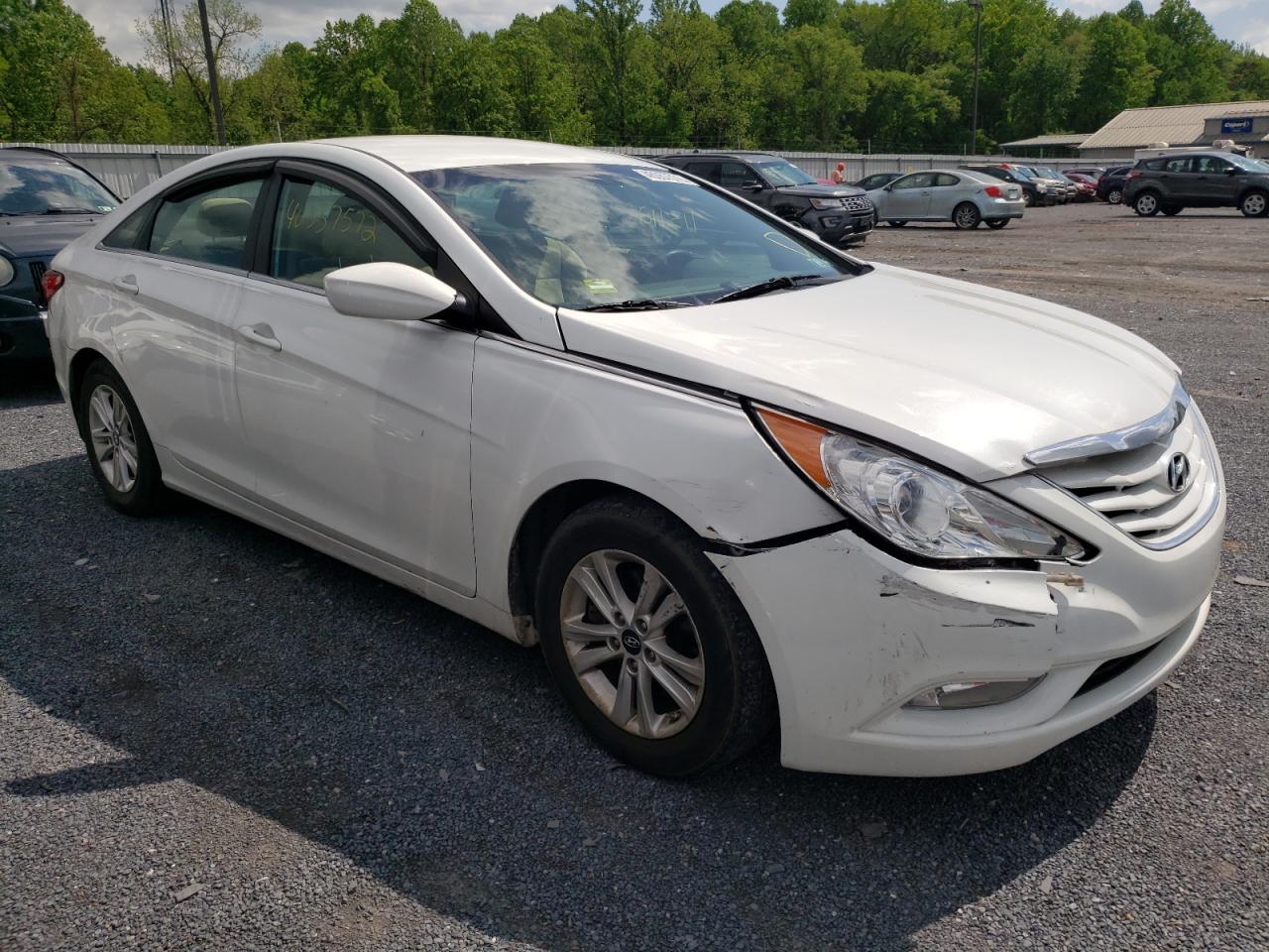 HYUNDAI SONATA GLS 2013 with VIN 5NPEB4AC3DH787020 - Photo from auction