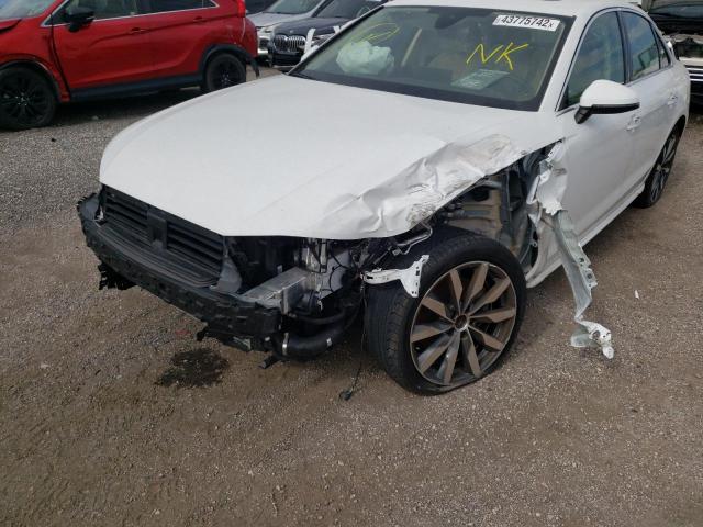 Photo 9 from auction – 2021 AUDI A4 PREMIUM with VIN WAUABAF45MN010415