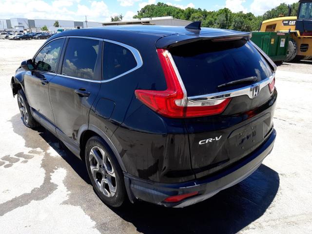 Photo 3 from auction – 2017 HONDA CR-V EX with VIN 7FARW1H59HE003704