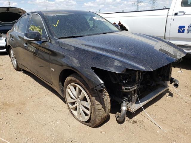 INFINITI Q50 BASE 2017 with VIN JN1CV7AR4HM680870 - Photo from auction