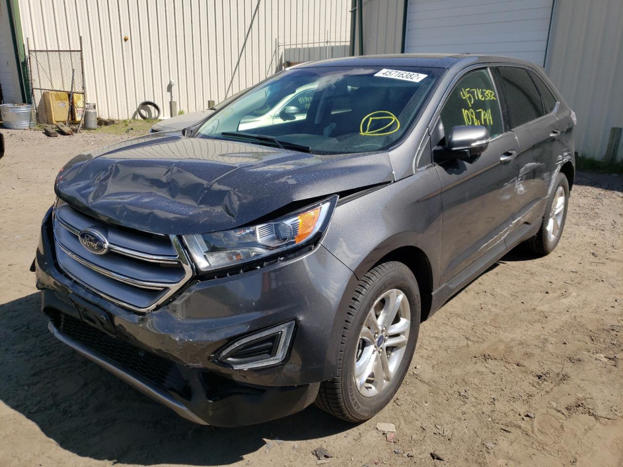 Photo 2 from auction – 2015 FORD EDGE SEL with VIN 2FMTK4J86FBC34133