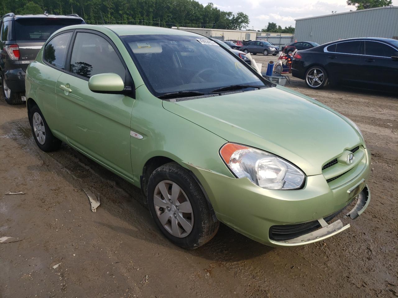 HYUNDAI ACCENT BLU 2010 with VIN KMHCM3AC1AU169994 - Photo from auction