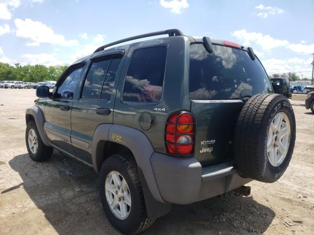 Photo 3 from auction – 2002 JEEP LIBERTY SP with VIN 1J4GL48K62W122455
