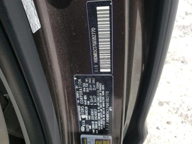 Photo 10 from auction – 2016 KIA SEDONA with VIN KNDMB5C17G6182770