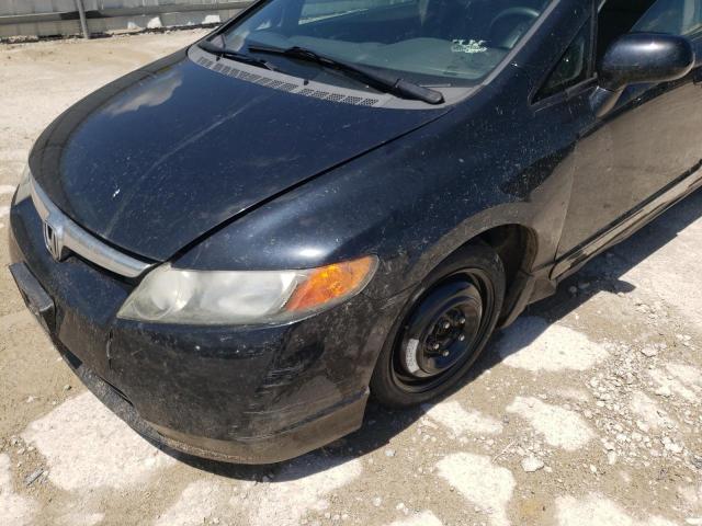 Photo 9 from auction – 2008 HONDA CIVIC LX with VIN 1HGFA16518L010919