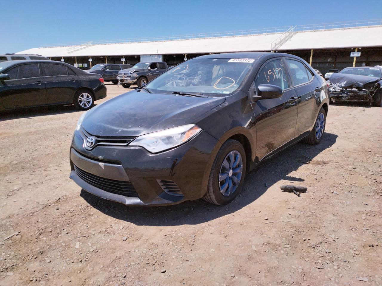 Photo 2 from auction – 2016 TOYOTA COROLLA L with VIN 5YFBURHE7GP442792