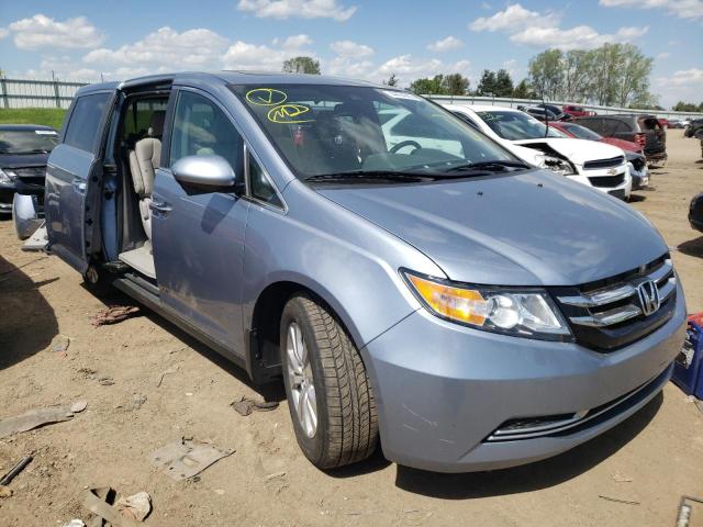 HONDA ODYSSEY EX 2014 with VIN 5FNRL5H66EB103873 - Photo from auction