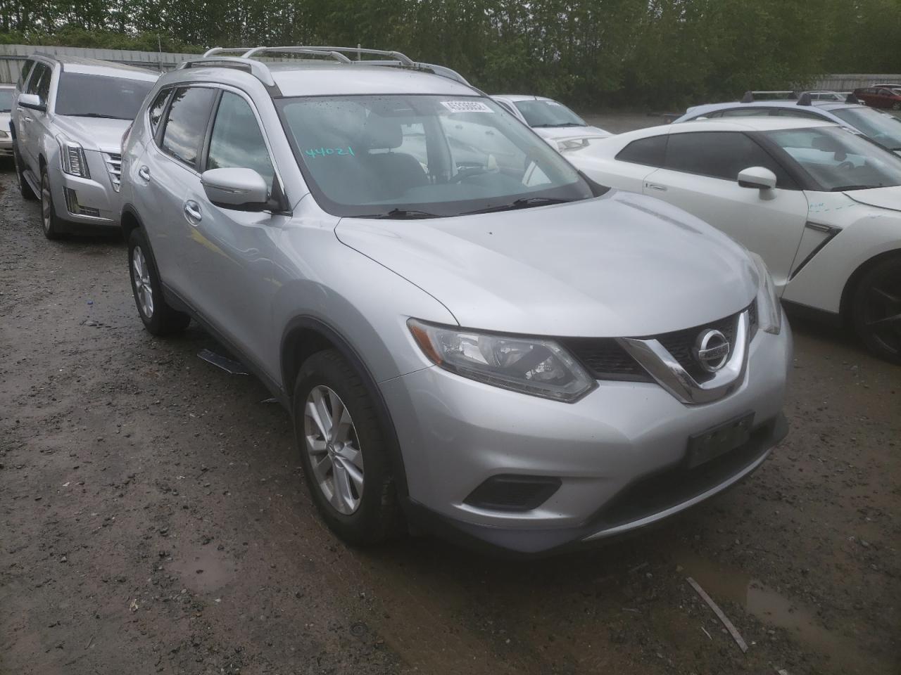 NISSAN ROGUE S 2014 with VIN 5N1AT2MV1EC751011 - Photo from auction