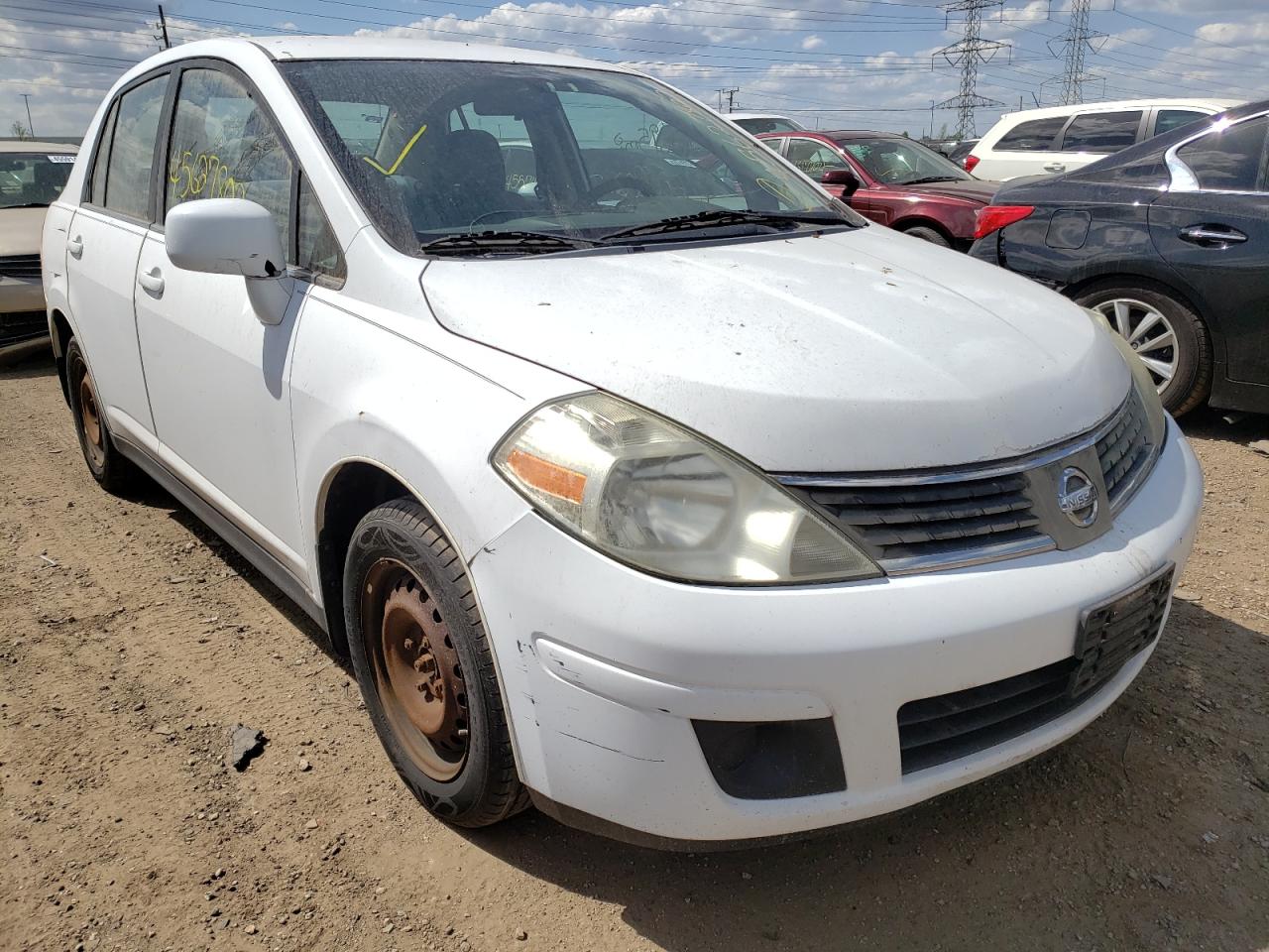 NISSAN VERSA S 2008 with VIN 3N1BC11E28L416987 - Photo from auction
