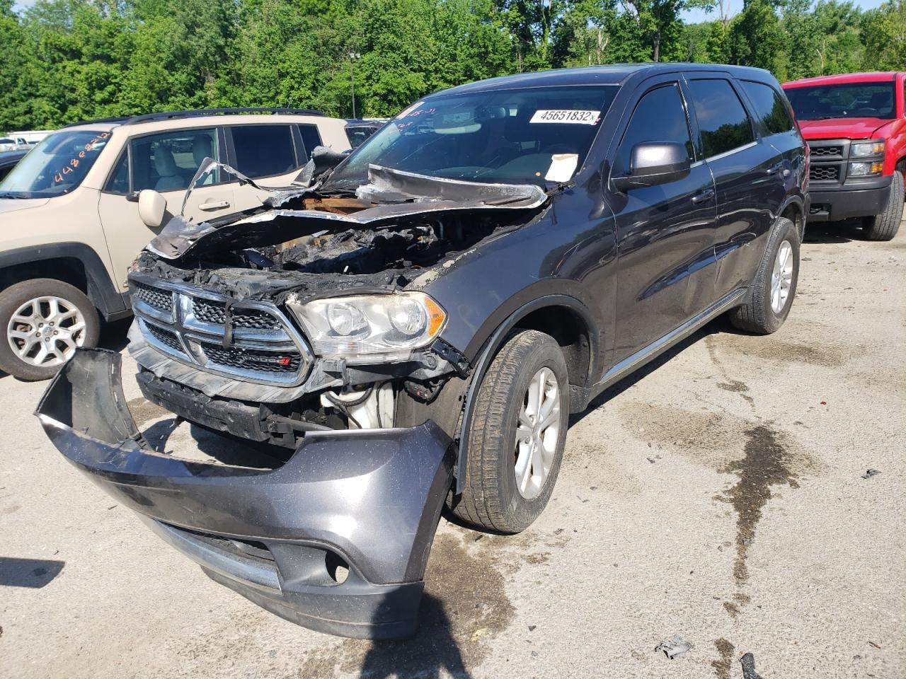 Photo 2 from auction – 2013 DODGE DURANGO SX with VIN 1C4RDJAG4DC699263