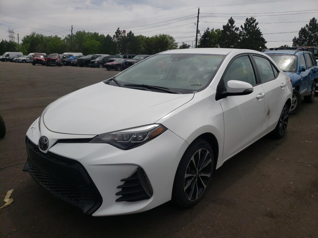 Photo 2 from auction – 2019 TOYOTA COROLLA L with VIN 5YFBURHE0KP897217