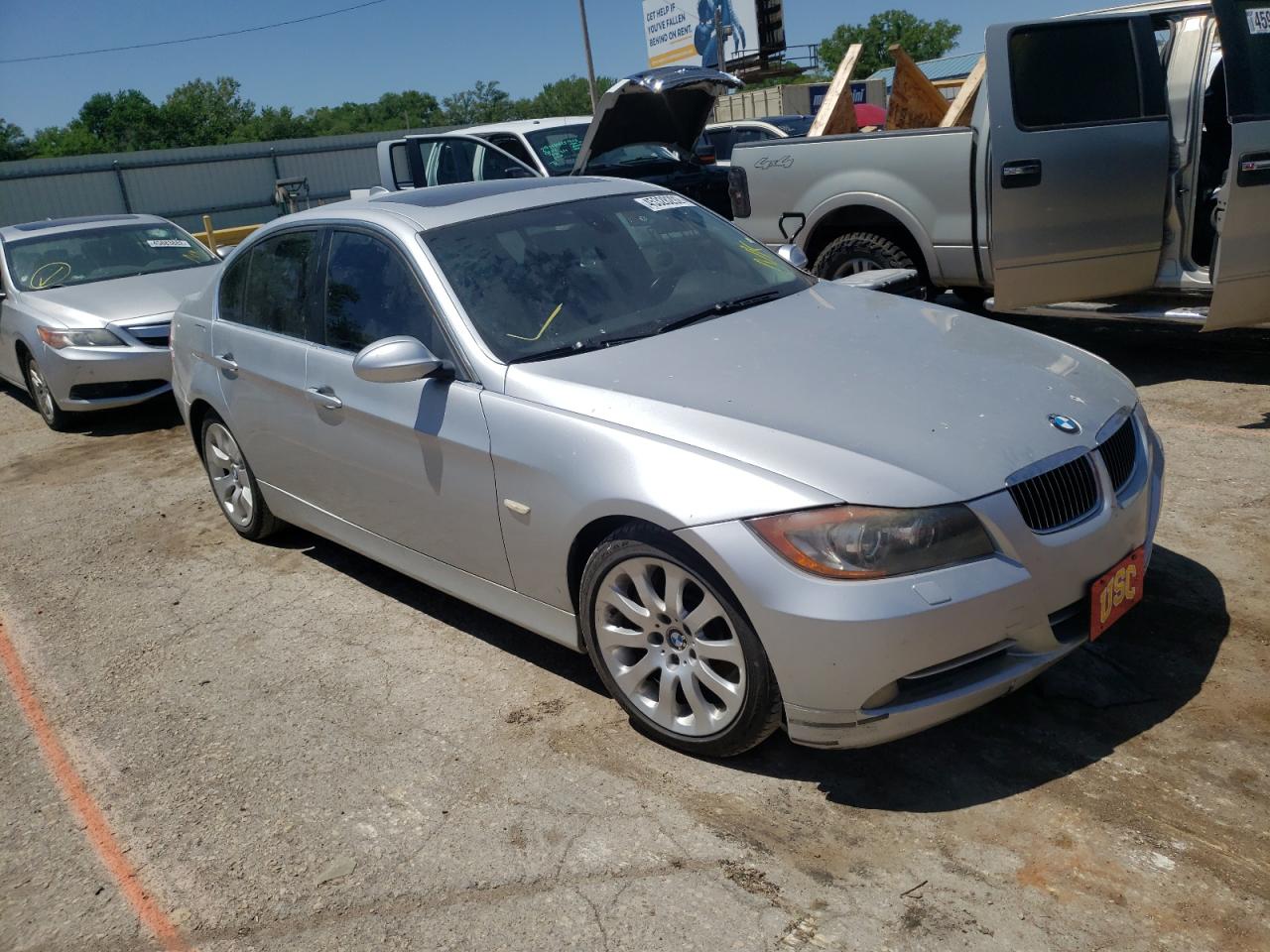 BMW 335 XI 2007 with VIN WBAVD53577A007768 - Photo from auction