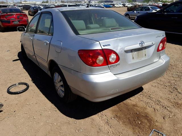 Photo 3 from auction – 2006 TOYOTA COROLLA CE with VIN JTDBR32E460068349