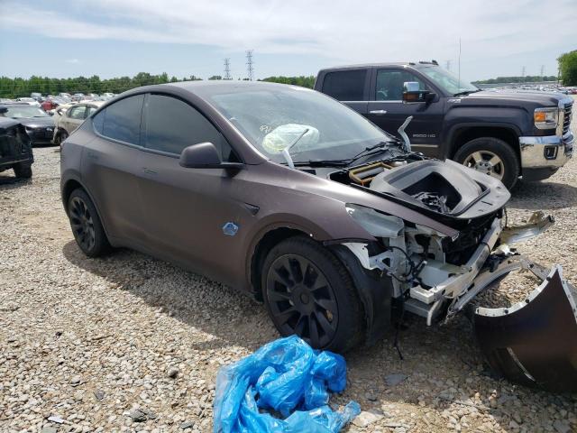 TESLA MODEL Y 2021 with VIN 5YJYGDEE0MF089960 - Photo from auction