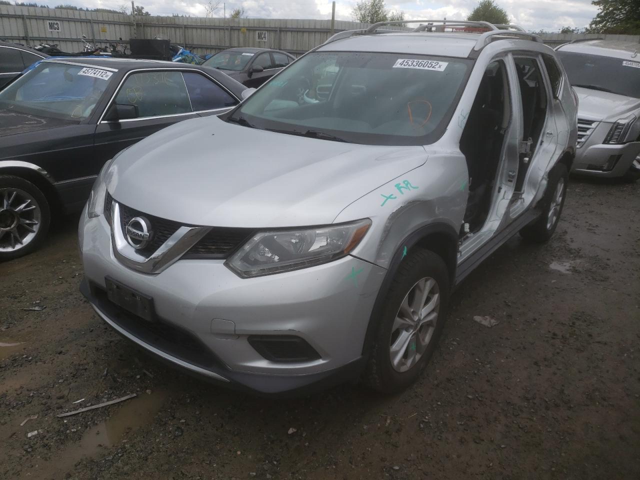 Photo 2 from auction – 2014 NISSAN ROGUE S with VIN 5N1AT2MV1EC751011
