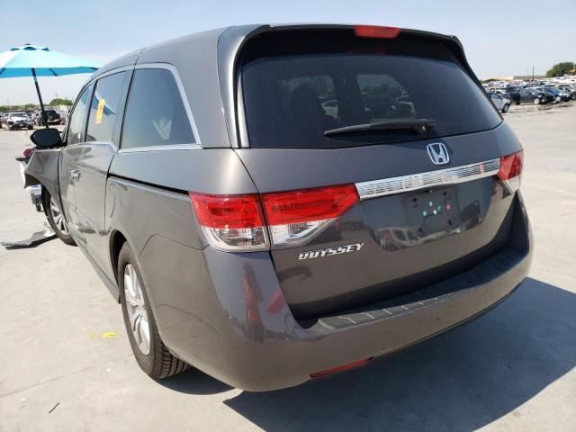 Photo 3 from auction – 2014 HONDA ODYSSEY EX with VIN 5FNRL5H65EB014408
