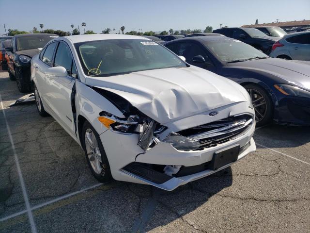 FORD FUSION SE 2018 with VIN 3FA6P0LU2JR118871 - Photo from auction