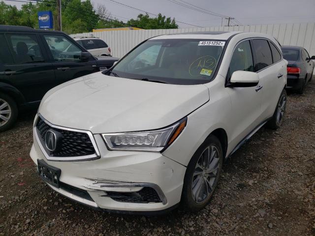 Photo 2 from auction – 2017 ACURA MDX TECHNO with VIN 5FRYD4H56HB008338